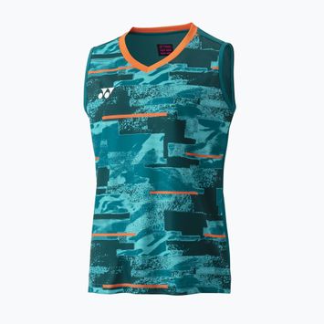 Maglietta da tennis donna YONEX 0035 Club Sleeveless W blu/verde