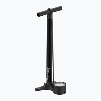 Pompa da bicicletta Lezyne Macro HV Floor Drive DV 100psi nero piatto