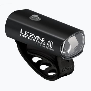 Lezyne Hecto Drive Stvzo 40 Fanale anteriore nero lucido per bicicletta