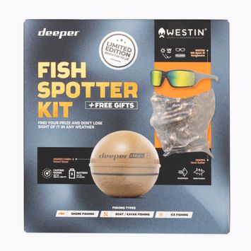 Chirp+ 2 Winter Bundle sonar da pesca + occhialini + ciminiera