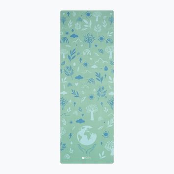 Yoga Design Lab Green Earth 3,5 mm tappetino yoga verde