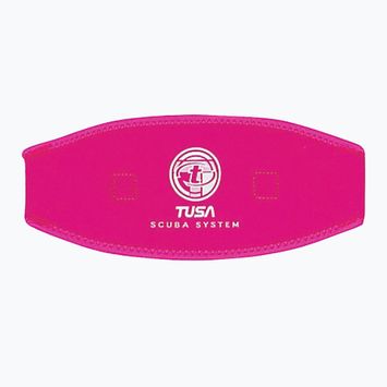 Copricinghia della maschera in neoprene TUSA Cover rosa flash