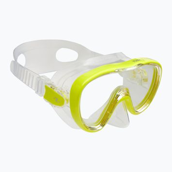Maschera subacquea TUSA Kleio bianco/giallo