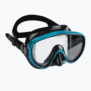 TUSA Sportmask maschera subacquea turchese/nera