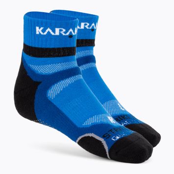 Calzini Karakal X4 Ankle blu/nero