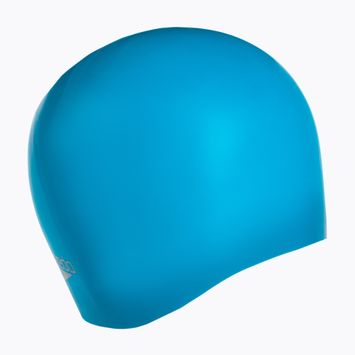 Cuffia Speedo Plain Moulded Silicone blu/cromo