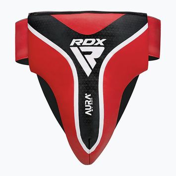 RDX Groin Guard Aura Plus T-17 rosso