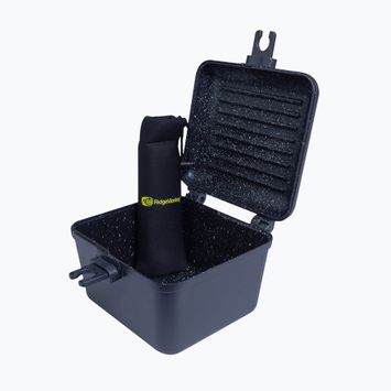 RidgeMonkey Connect Deep Pan and Griddle Granite Edition Casseruola con padella nera RM778 Set di prodotti