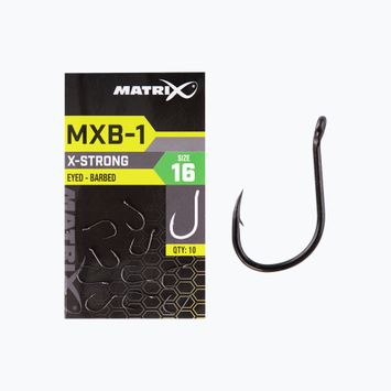 Matrix MXB-1 Ganci con occhiello spinato 10 pezzi nichel nero