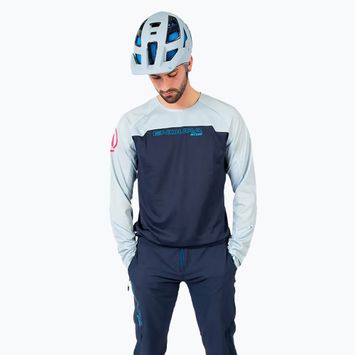 Endura MT500 Burner ciclismo uomo manica lunga blu inchiostro