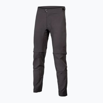 Pantaloni da ciclismo da uomo Endura GV500 Zip Off nero