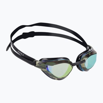 Occhiali da nuoto ZONE3 Viper-Speed nero/verde/camoscio