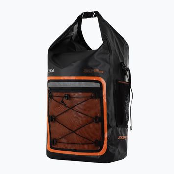 ZONE3 Dry Bag Zaino impermeabile 30 l arancio/nero