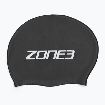 ZONE3 Cuffia per capelli lunghi nera