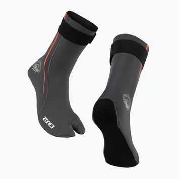 ZONE3 Active Flex Swim Calze in neoprene da 3 mm grigio/arancio