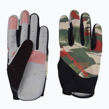 Guanti da ciclismo da uomo Endura Hummvee Lite Icon tweed verde