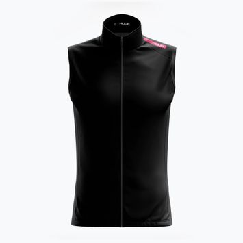 HUUB Gilet da bici da uomo Eternal nero/rosso