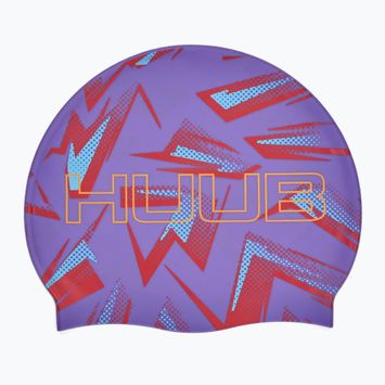 Cuffia da bagno HUUB strike viola