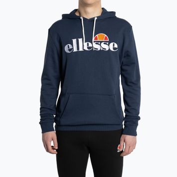 Felpa Ellesse Ferrer Oh Hoody uomo navy