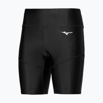 Pantaloncini da corsa da donna Mizuno Core Mid Tight nero