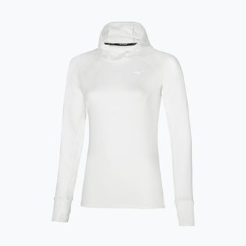 Felpa running donna Mizuno Warmalite Hooded LS bianco