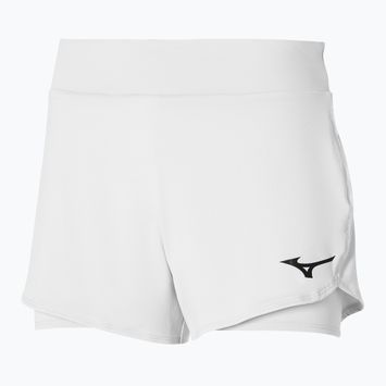 Pantaloncini da tennis da donna Mizuno Flex bianco 62GBA21501