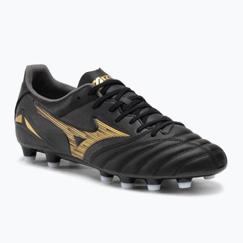 Scarpe da calcio Mizuno Morelia Neo IV Pro AG uomo nero/oro/nero