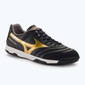 Scarpe da calcio Mizuno Morelia Sala Classic IN nero/oro/ombra scura da uomo