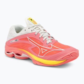 Scarpe da pallavolo donna Mizuno Wave Lightning Z7 candycoral/nero/bolt2neon