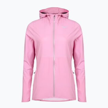 Giacca da corsa da donna Mizuno Waterproof 20K ER in chiffon lilla