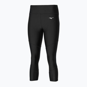 Leggings da donna Mizuno Impulse Core 3/4 nero