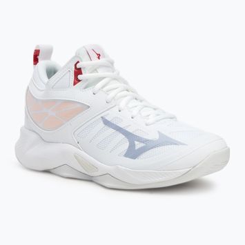 Scarpe da pallavolo da donna Mizuno Wave Dimension bianco/aleuziano/rosa nuvoloso
