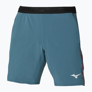 Pantaloncini da tennis da uomo Mizuno Mugen 8 In Amplify blue mirage