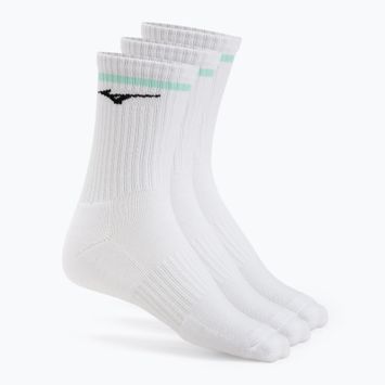 Calzini Mizuno Training With Line 3 paia bianco / baia