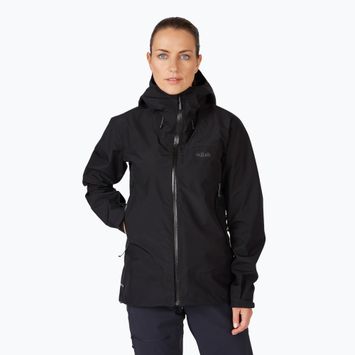 Giacca da pioggia da donna Rab Namche GTX nero