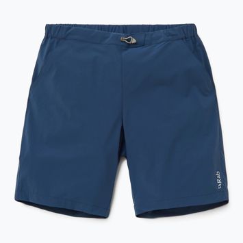Pantaloncini da trekking Rab Momentum da uomo, blu tempesta