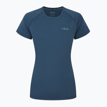 Maglietta donna Rab Sonic tempest blu