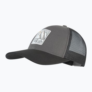 Cappello da baseball Rab Dihedral Badge in grafene/beluga