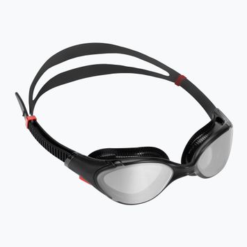 Occhiali da nuoto Speedo Biofuse 2.0 Mirror nero/rosso/cromo