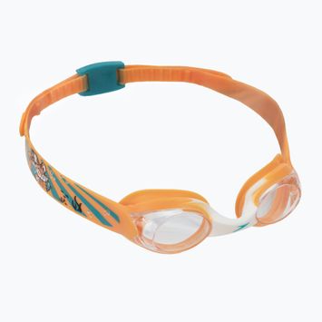 Occhialini da nuoto per bambini Speedo Illusion Infant acquario/aanadi arancione/bianco/chiaro