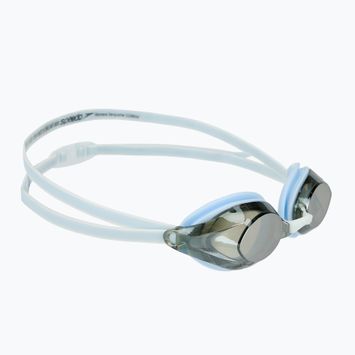 Occhialini da nuoto Speedo Vanquisher 3.0 Mirrored hawaiian sky/grey/silver mirror da donna