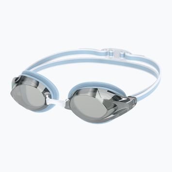 Occhialini da nuoto Speedo Vanquisher 3.0 Mirrored hawaiian sky/grey/silver mirror da donna