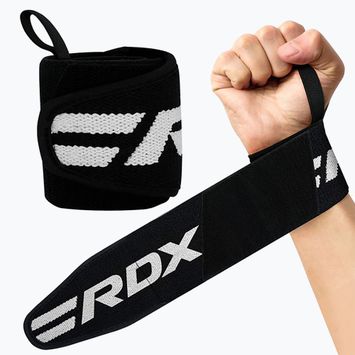 Tutore da polso RDX Gym Wrist Wrap Black Pro nero