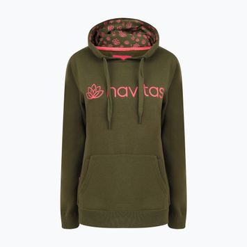 Felpa Navitas Lily Hoody verde da donna