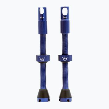 Peaty's X Chris King MK2 Valvole Presta Tubeless Set 60 mm navy