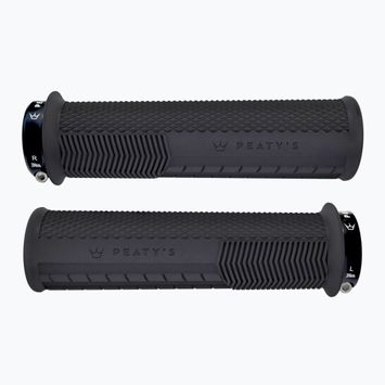 Manopole per manubrio Peaty's Monarch Knurl Thick nere