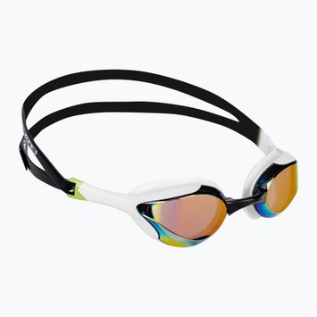 Occhialini da nuoto ZONE3 Volare Streamline Racing white/lime