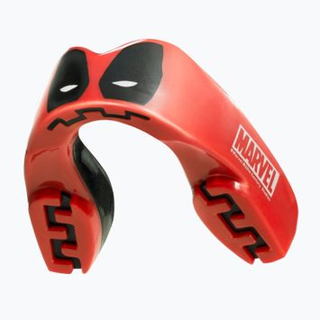 SAFEJAWZ Deadpool rosso/nero protezione della mascella