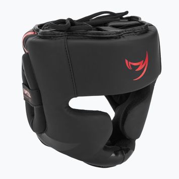 Casco da boxe FUMETSU Ghost S3 nero/rosso