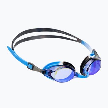 Occhialini da nuoto Nike Chrome Mirror per bambini foto blu